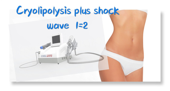 Selülit Azaltma İçin Taşınabilir Cryolipolysis Serin Zayıflama Machie Shockwave Terapisi