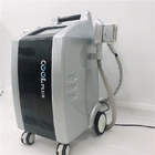 Çene Tedavisi ile En Yeni Yağ Dondurma Cryolipolysis Çift Cryo Makinesi 4 Kolları Kanal Serin Vücut Yağ Dondurma