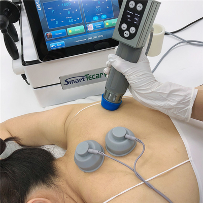 ED ve Musle sorunları için 80MM Kulp Kliniği Kullanımı Tecar Therapy Machine Plus 7 İpuçları Shockwave EMS