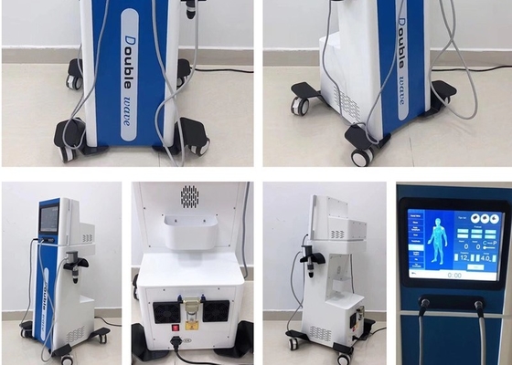 Vücut Masajı/ED Tedavisi Akustik Shockwave Terapi Makinesi Çift Kanallı Elektromanyetik Shockwave Terapi Makinesi