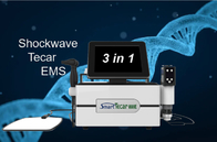 Ağrı kesici, Vücut Şekillendirme, Streç Azaltma, Selülit Etkisi için Shockwave EMS ile Taşınabilir 3'ü 1 Arada Tecar Terapi Makinesi