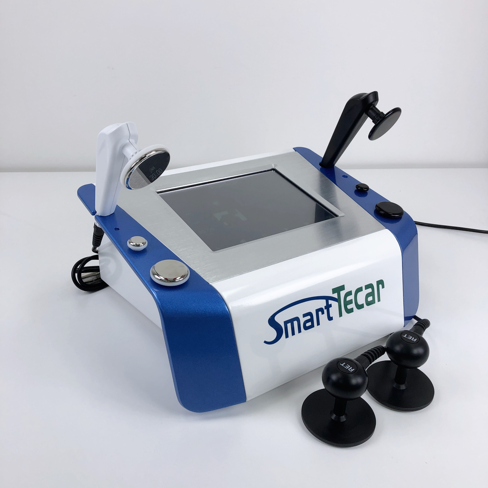 Spor Yaralanmaları İçin Taşınabilir Tecar Terapi Makinesi Diatermi RF Tecartherapy Ekipmanları