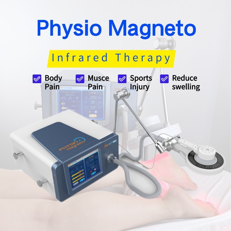 Vücut Ağrısını Gidermek İçin Alt Lazer Kızılötesi Physio Magneto Terapi Makinesi