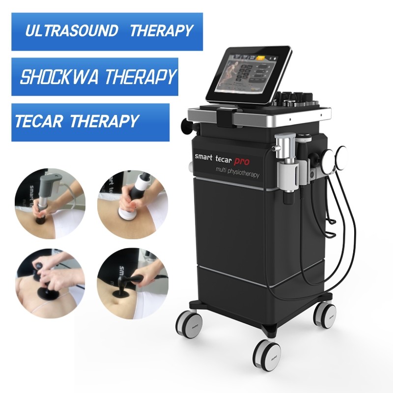 Akıllı Tecar Pro Diyatermi Tecar Terapisi ESWT Shockwave Fizyoterapi Makinesi ve Fasya ve Vücut Ağrısı için Ultrason