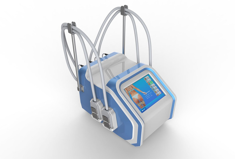 4 Düz Saplı Yüksek Verimli Vakumlu Cryolipolysis Yağ Dondurma Makinesi