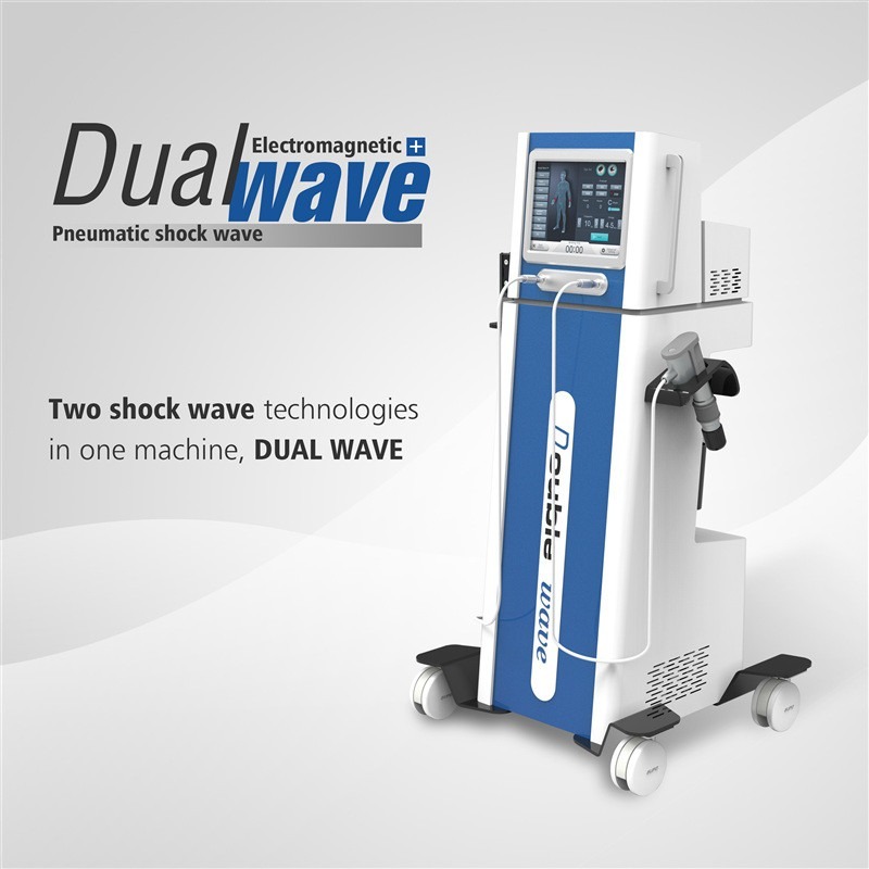 ESWT Terapi Makinesi Çift Dalga Shockwave Ultrason Terapisi Erektil Disfonksiyon Makinesi Adam İçin Şok Dalgası