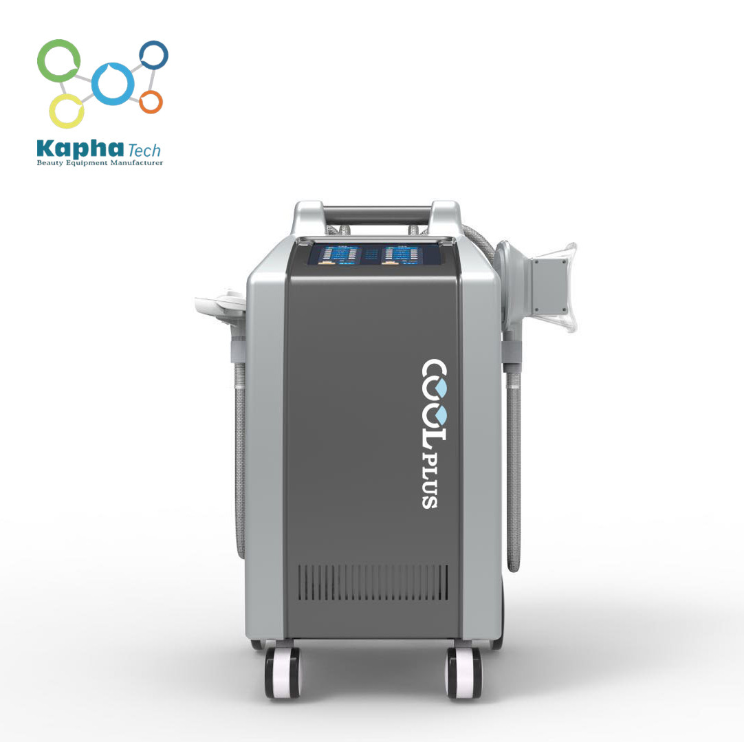İnvaziv Olmayan Cryolipolysis Yağ Dondurma Makinesi Soğuk Isı Kombinasyonu Tipi
