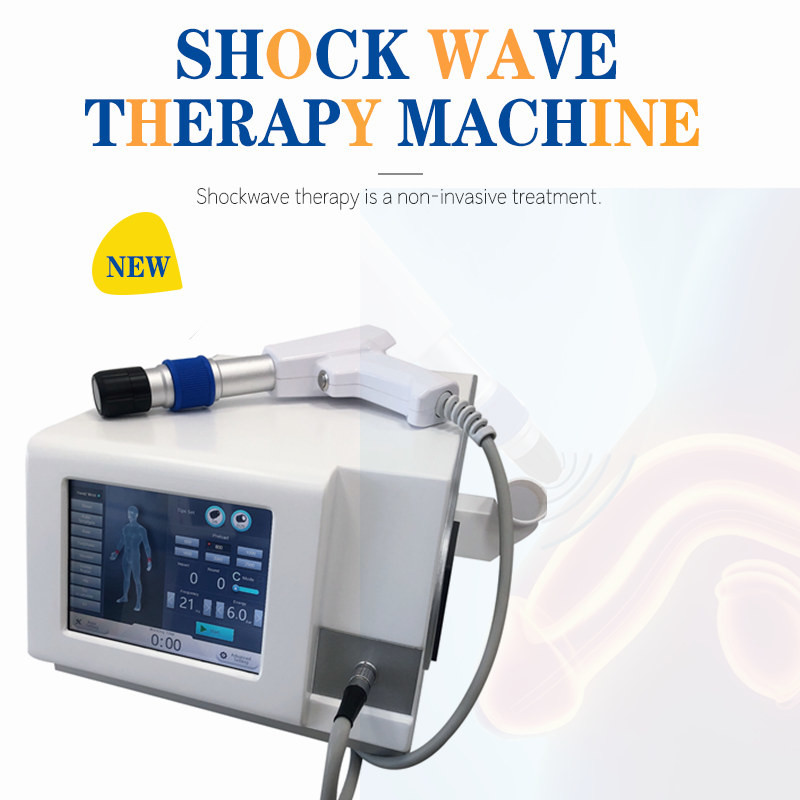 ESWT Hava Basıncı Shockwave Terapi Makinesi Masaj Cihazı Yağ Azaltma