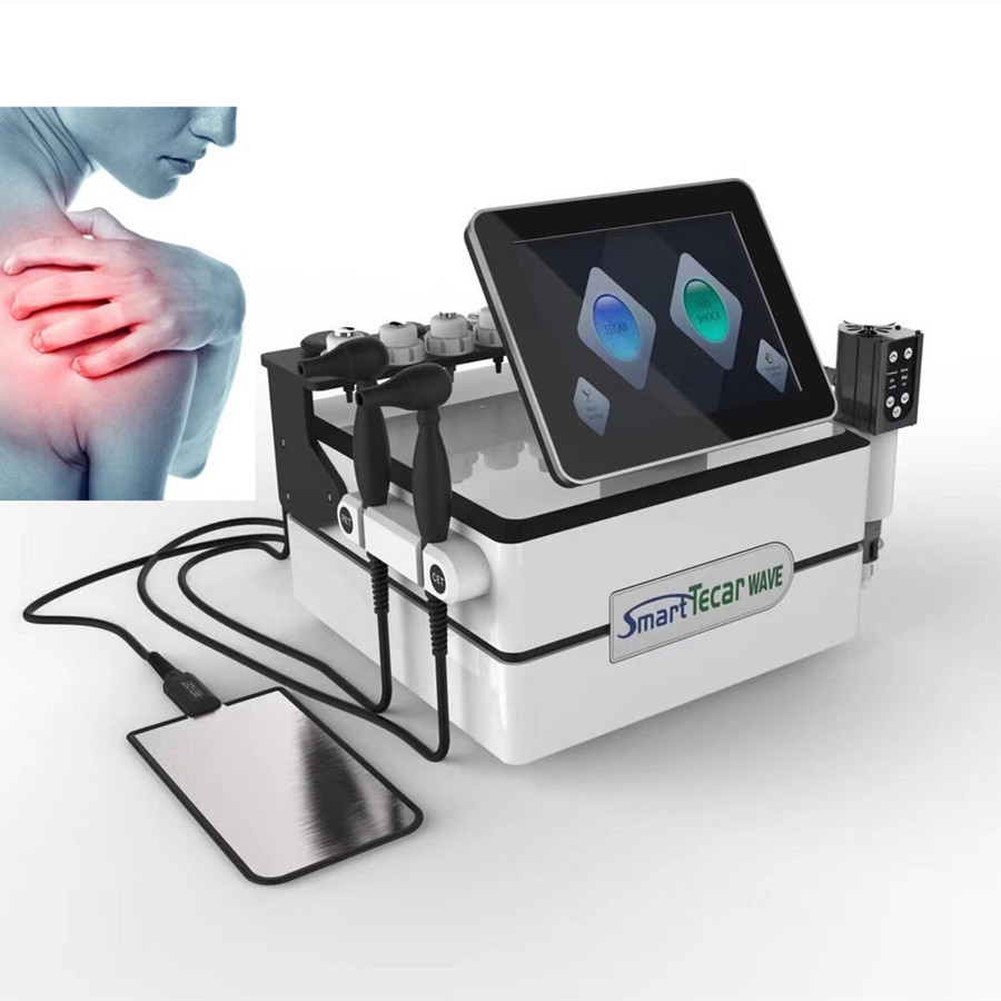 Vücut Ağrısı Giderici Spor Yaralanmaları İçin RF Diyatermi Tecar Terapi Makinesi
