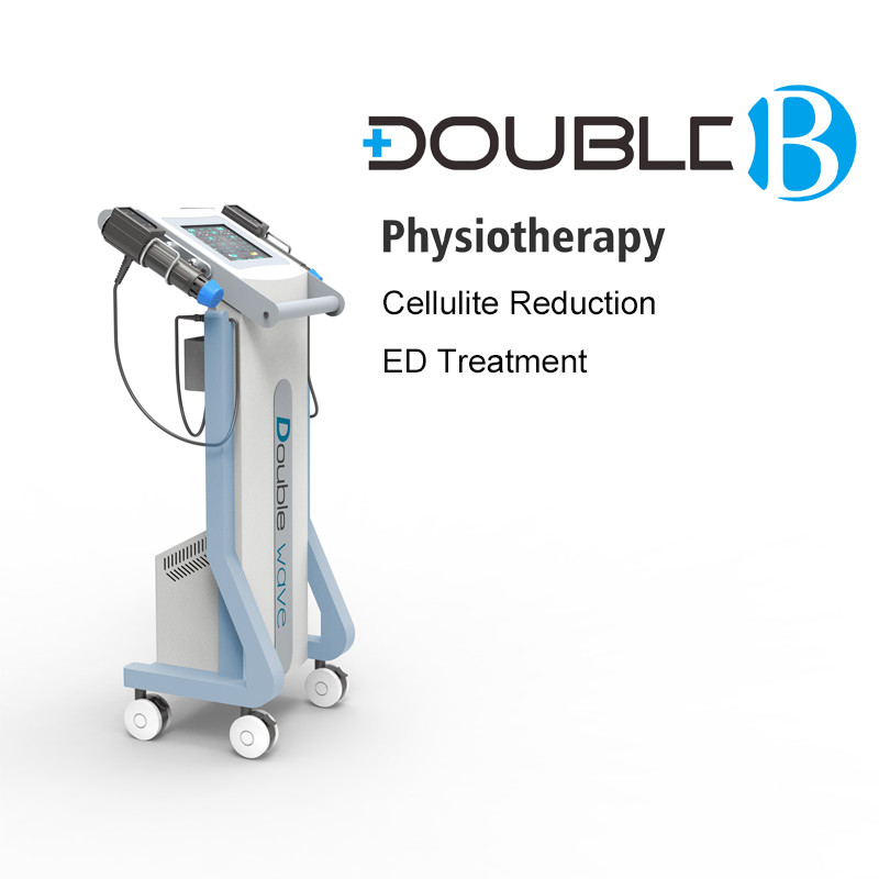 Vücut Ağrısı Hızlı Rölyef Çift Saplı Shockwave Terapi Makinesi Selülit Azaltma