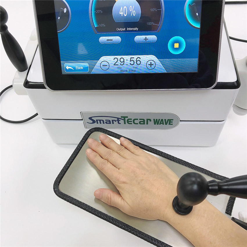 Taşınabilir 448K Tecar Terapi Makinesi Shockwave Terapi Ekipmanları