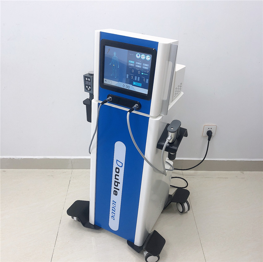 Spor yaralanmalarında ağrı kesici için Ekstrakorporeal Shockwave Terapi Makinesi (ESWT)