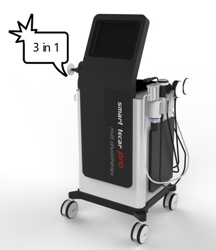 Spor Yaralanmaları İçin 60mm Tecar Kafa Fizyoterapi Shockwave Makinesi