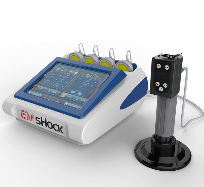 Ekstrakorporeal Şok Dalgası Elektriksel Kas Stimülasyon Makinesi Vücut Masajı ED Tedavisi
