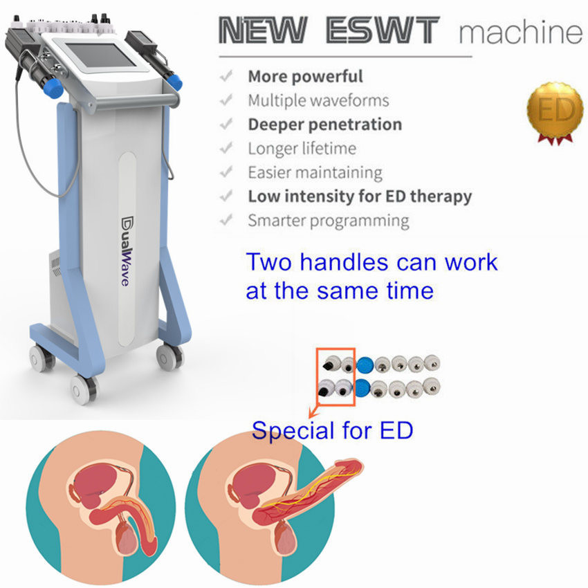 ED tretmen için Erektil Disfonksiyon ED ESWT Terapi Makinesi Shockwave