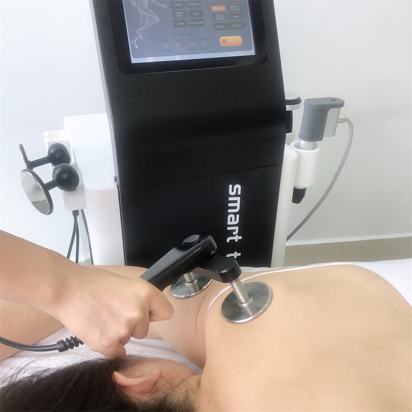 Akıllı Tecar Terapi Makinesi Vücut Kas İçin Pro Mikrodalga Diyatermi Cihazı Ağrı kesici Relax