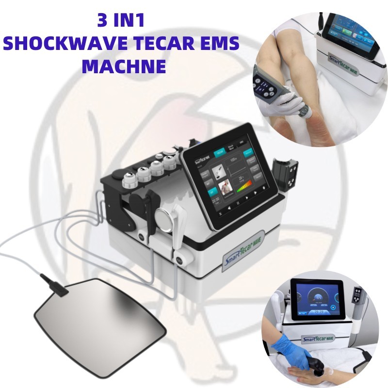 200MJ Shockwave Terapi Makinesi Elektrikli Kas Stimülasyonu Odaklı At